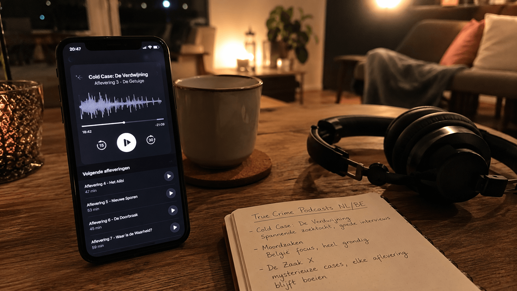 De beste true crime podcasts van dit moment (Nederland en Vlaanderen)